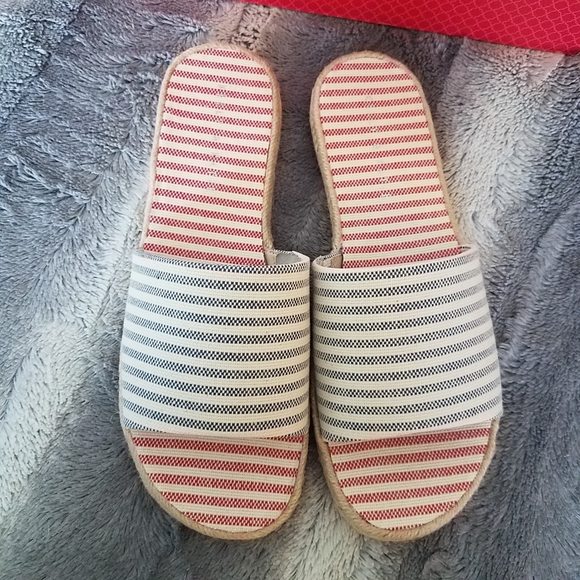 Espadrille slides NWT - Picture 2 of 4